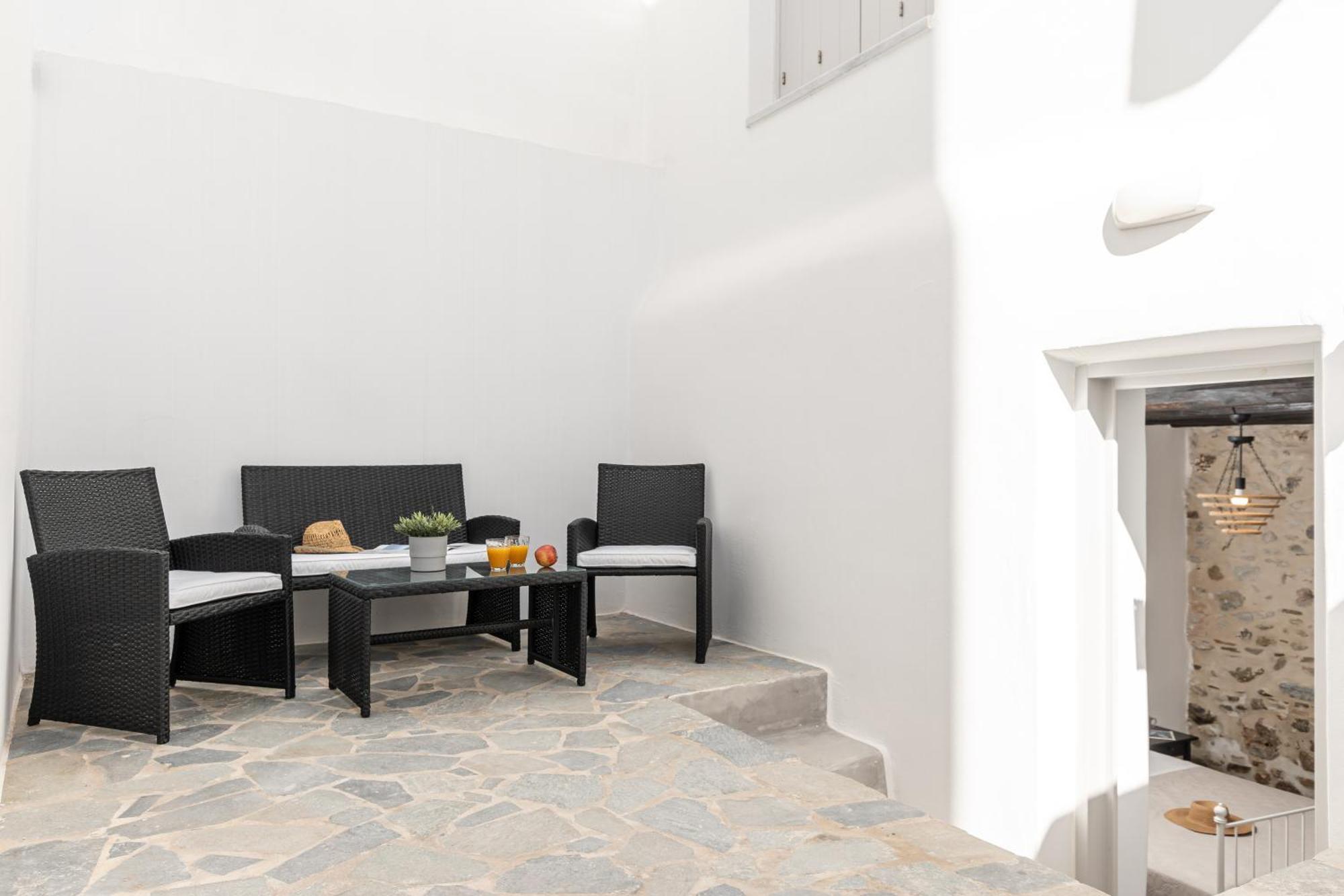 Apartament The White Stone House Naxos City Zewnętrze zdjęcie