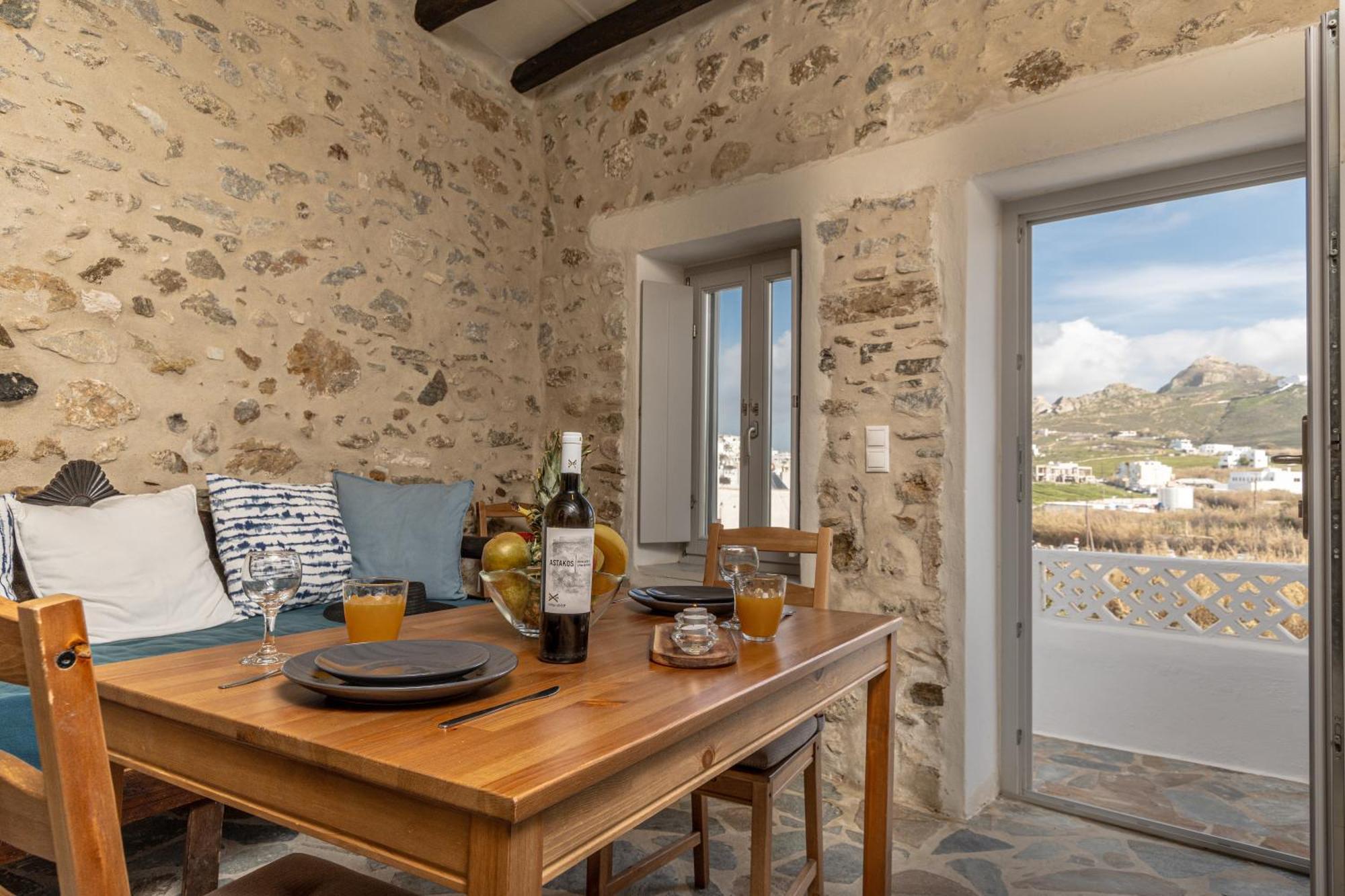 Apartament The White Stone House Naxos City Zewnętrze zdjęcie